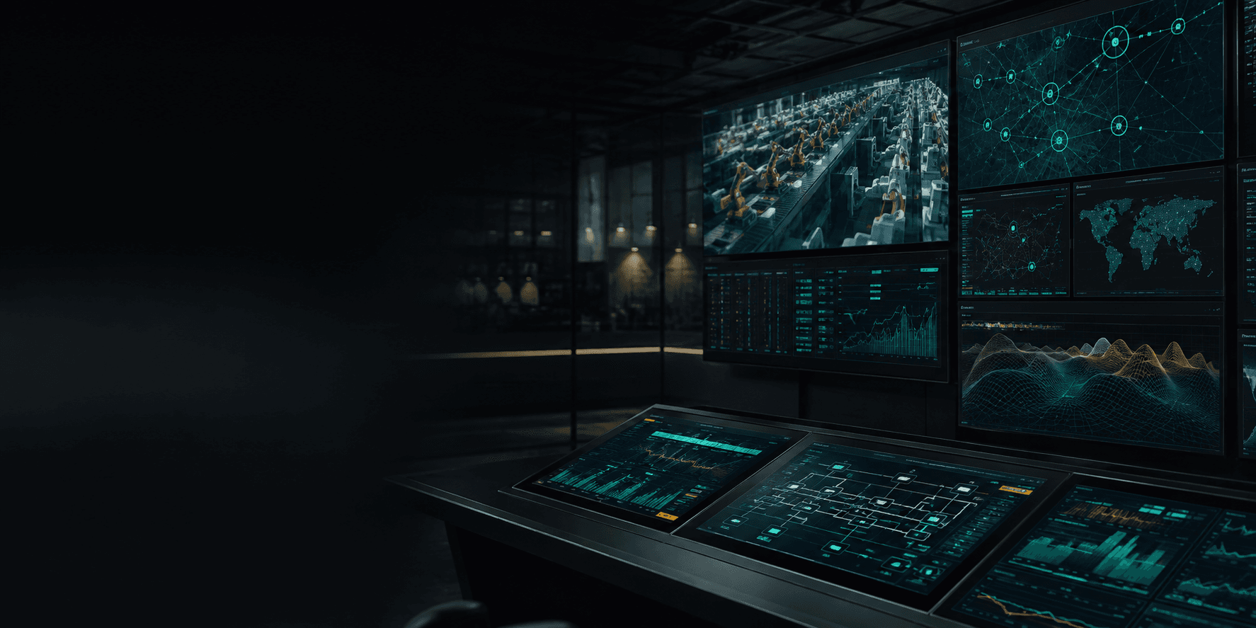 Synthetic industrial operations intelligence workspace